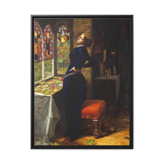 Mariana by Eugene Delacroix Framed Gallery Canvas