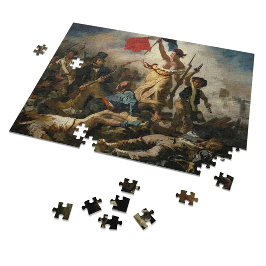 Liberty Leading The People Jigsaw Puzzle (110, 252, 500,1000-Piece)