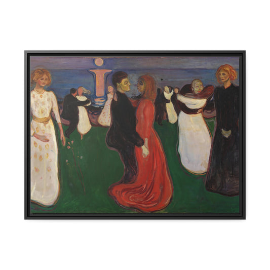 The Dance of Life by Edvard Munch Framed Gallery Canvas