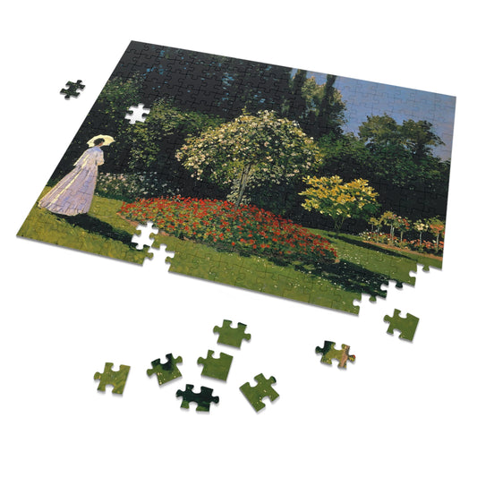 Woman In The Garden Jigsaw Puzzle (110, 252, 500,1000-Piece)