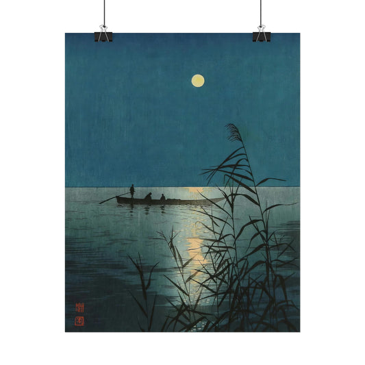 Moonlit Sea by Koho Shoda Poster