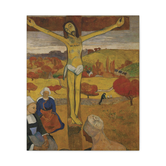 The Yellow Christ by Paul Gauguin Canvas Print
