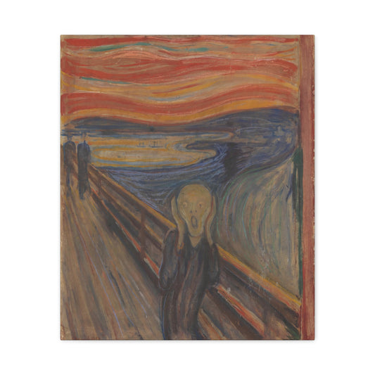 The Scream by Edward Munch Canvas Print