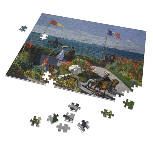 Garden At Saint-Adresse Jigsaw Puzzle (110, 252, 500,1000-Piece)