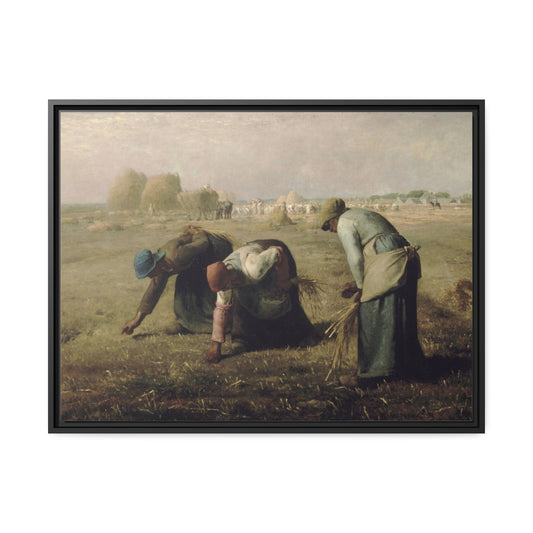 The Gleaners by Jean Francious Millet Framed Gallery Canvas